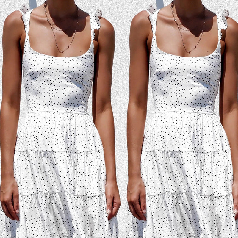 Backless Lace-Up Rita