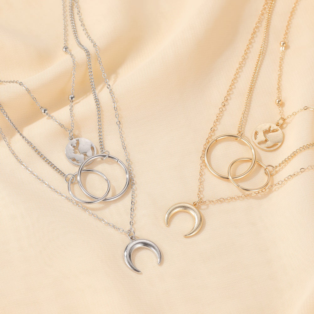 Moon Necklace TRIO