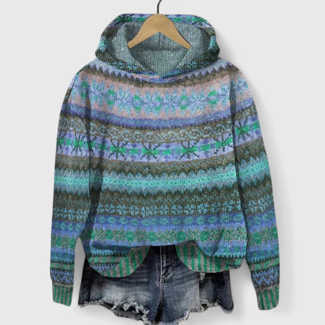 Bergen - RETRO HOODIE SWEATER