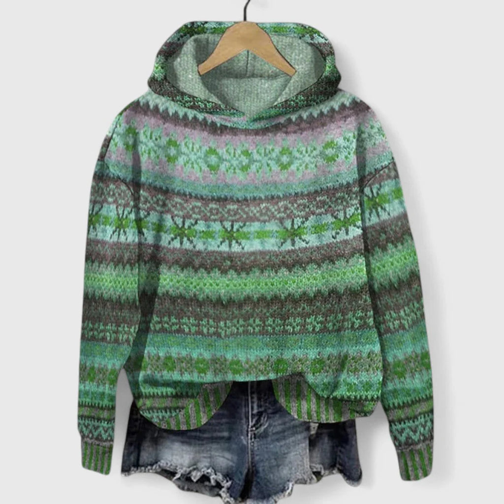 Bergen - RETRO HOODIE SWEATER