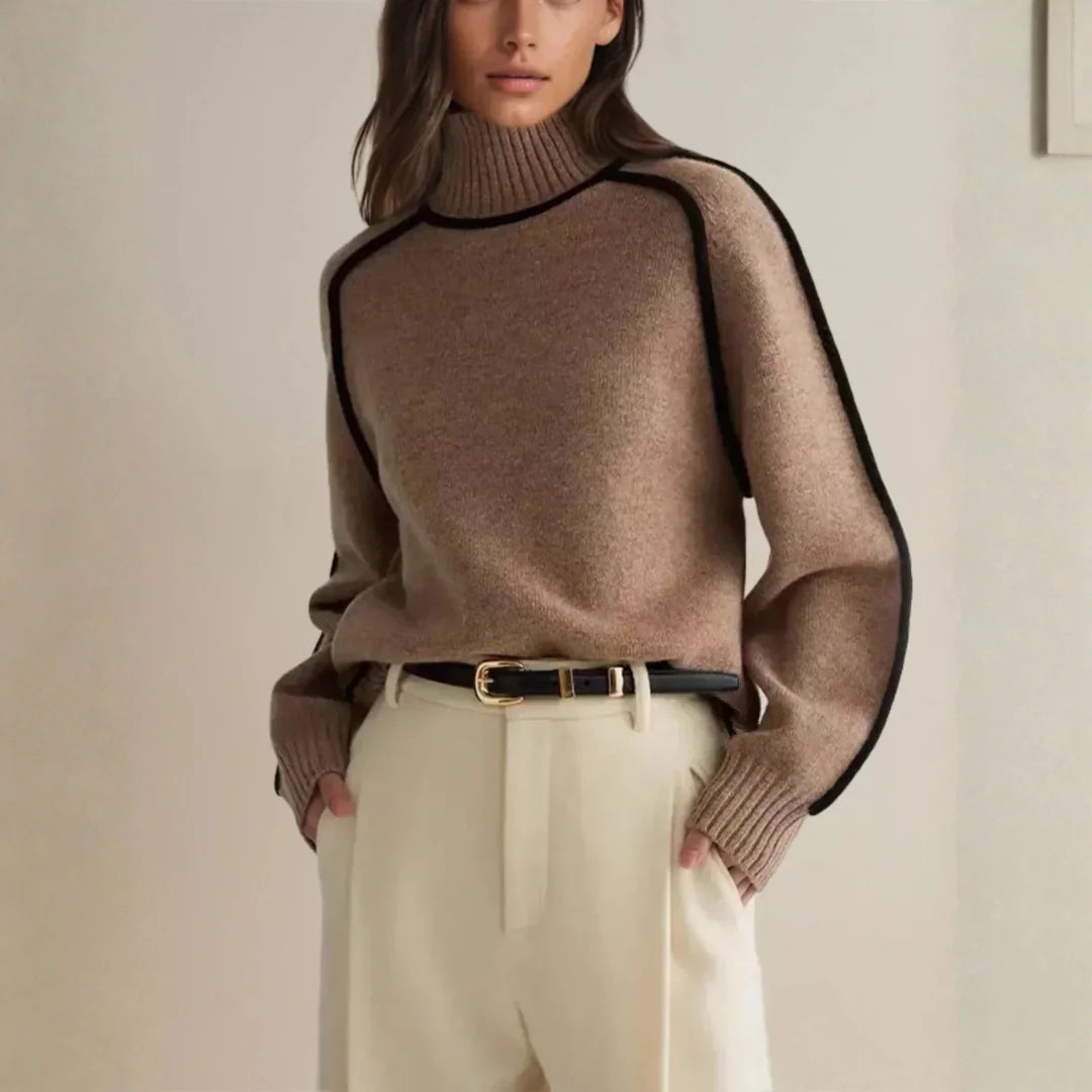 Valeria - ELEGANT TURTLENECK SWEATER