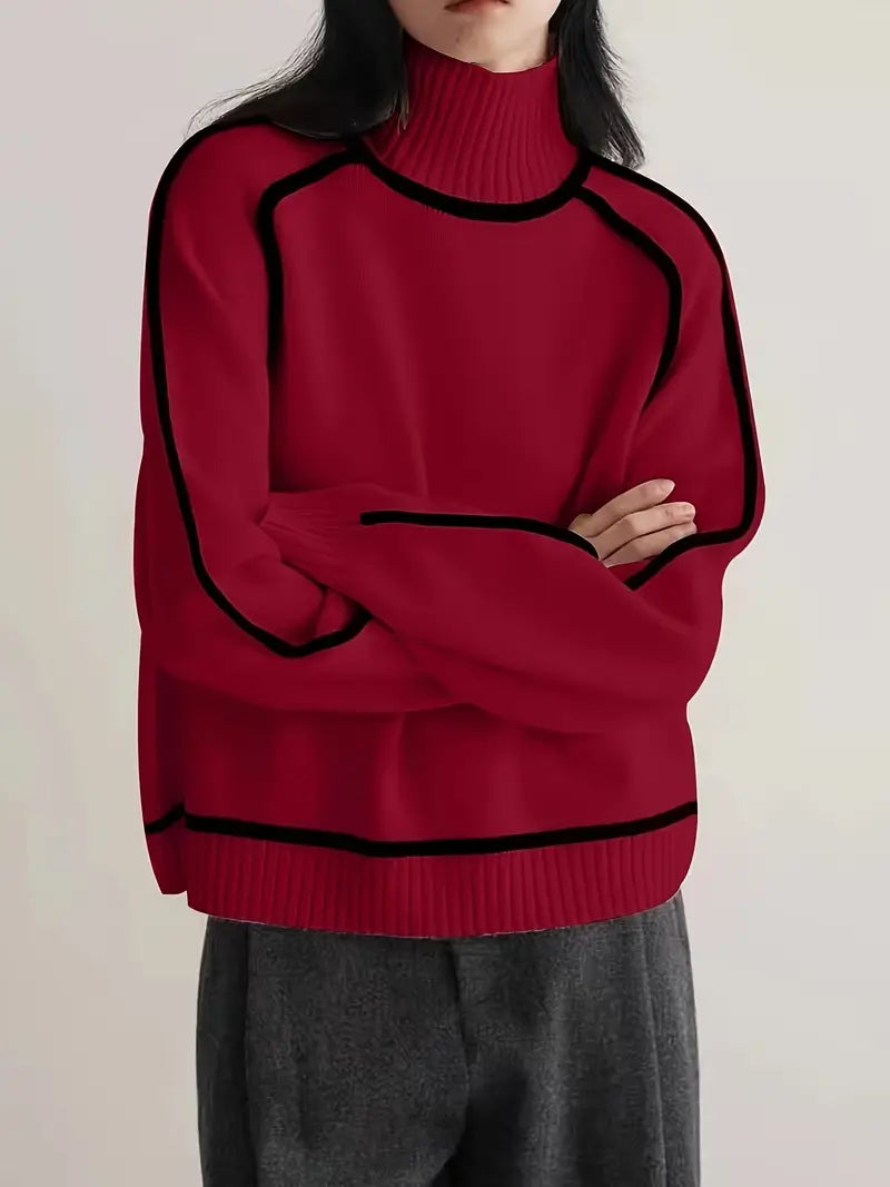 Valeria - ELEGANT TURTLENECK SWEATER